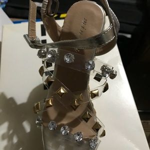 Crystal shoes size 6